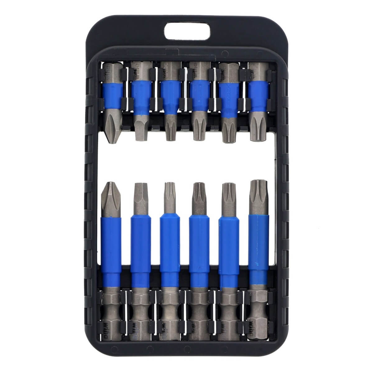 WIHA 70288 - 12 Piece TerminatorBlue Impact Driver Bit Set
