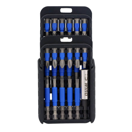 WIHA 70289 - TerminatorBlue Impact Driver Bit Set with Belt Clip, 24-Piece