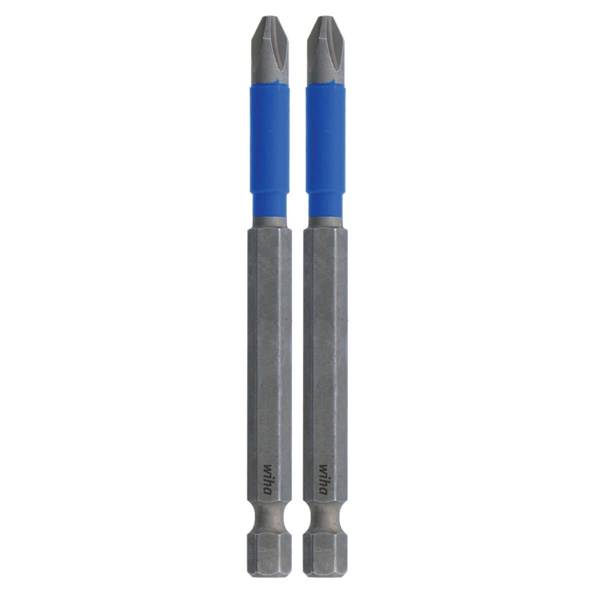 WIHA 70302 - TerminatorBlue Impact Bit Phillips #2 x 3.5-Inch (2-Pack)