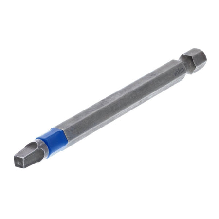 WIHA 70325 TerminatorBlue Impact Bit Square #2, 3.5-Inch (2-Pack)
