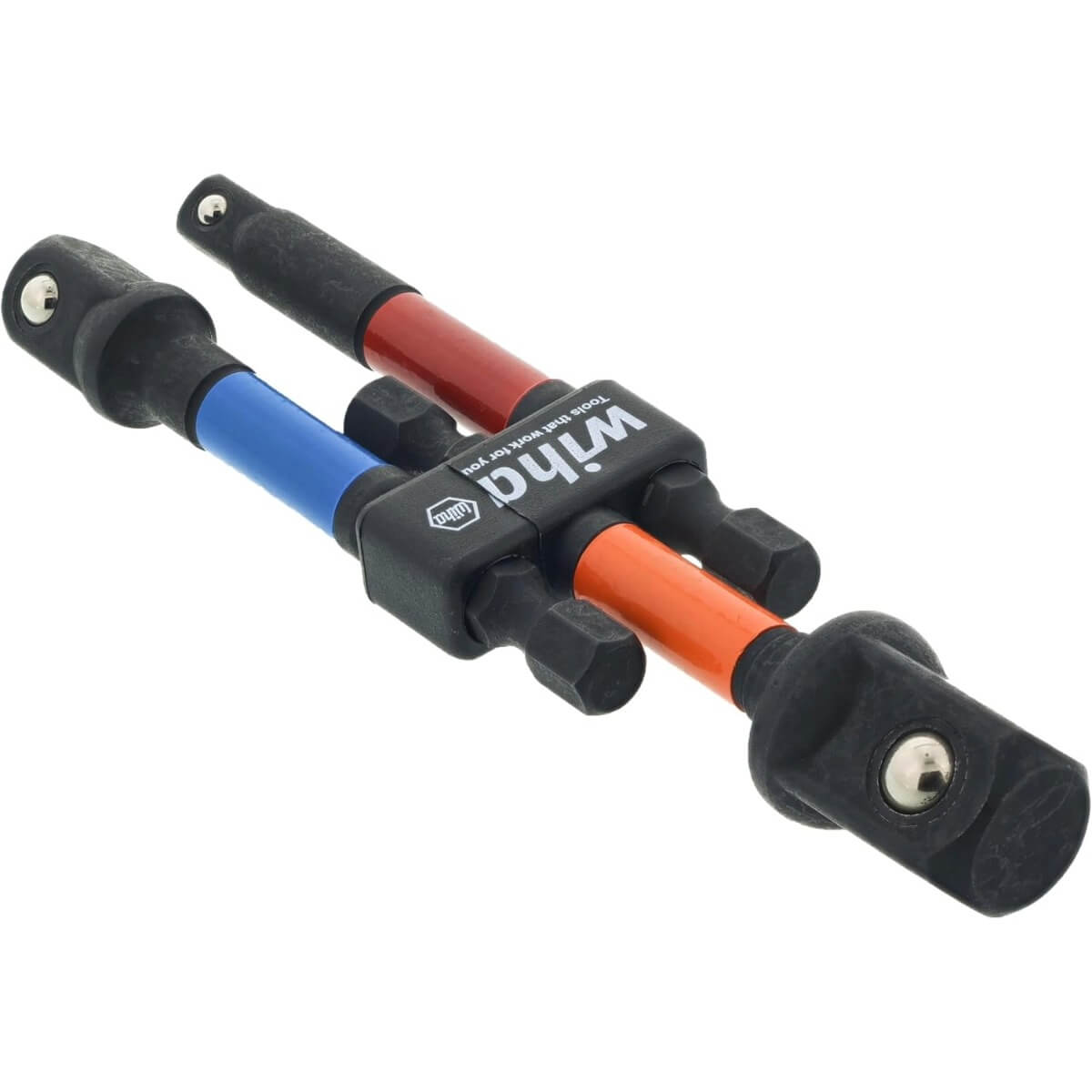 WIHA 70488 - 3-Piece Color Coded Socket Adapter Set (1/4", 3/8", 1/2" Drive)