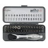 WIHA 74958 - 32-Piece GoBox Security Bit Set with Mini Ratchet