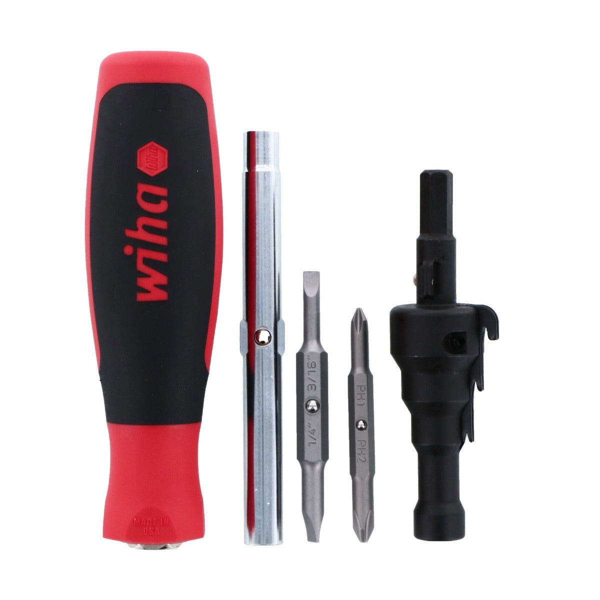 WIHA 77892 - SoftFinish Conduit Reamer and 6inOne Multi-Driver Combo