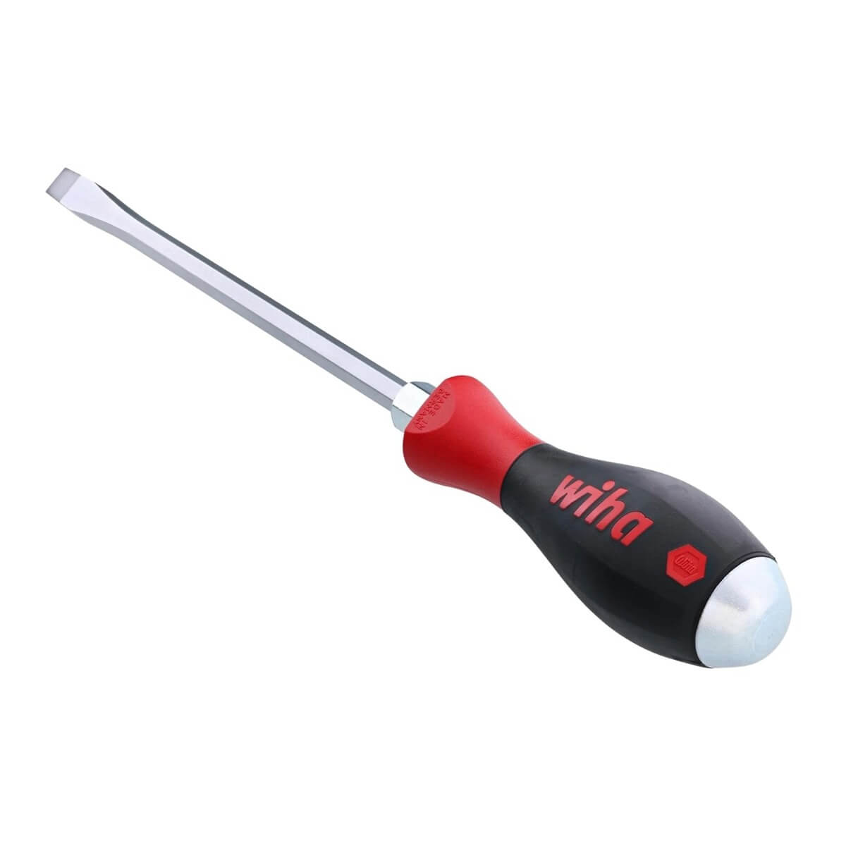 WIHA 53035 - SoftFinish Extra Heavy Duty Slotted Screwdriver 10.0mm x 175mm
