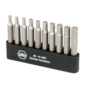 WIHA 74986 - 10-Piece Hex Power Bit Belt Pack Set