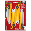 OLFA L-1/CP4 - 18mm Ratchet-Lock Heavy-Duty Utility Knife (4-Pack)