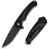 CIVIVI C24040-1 - Voidflare Flipper Folding Knife - Black G10