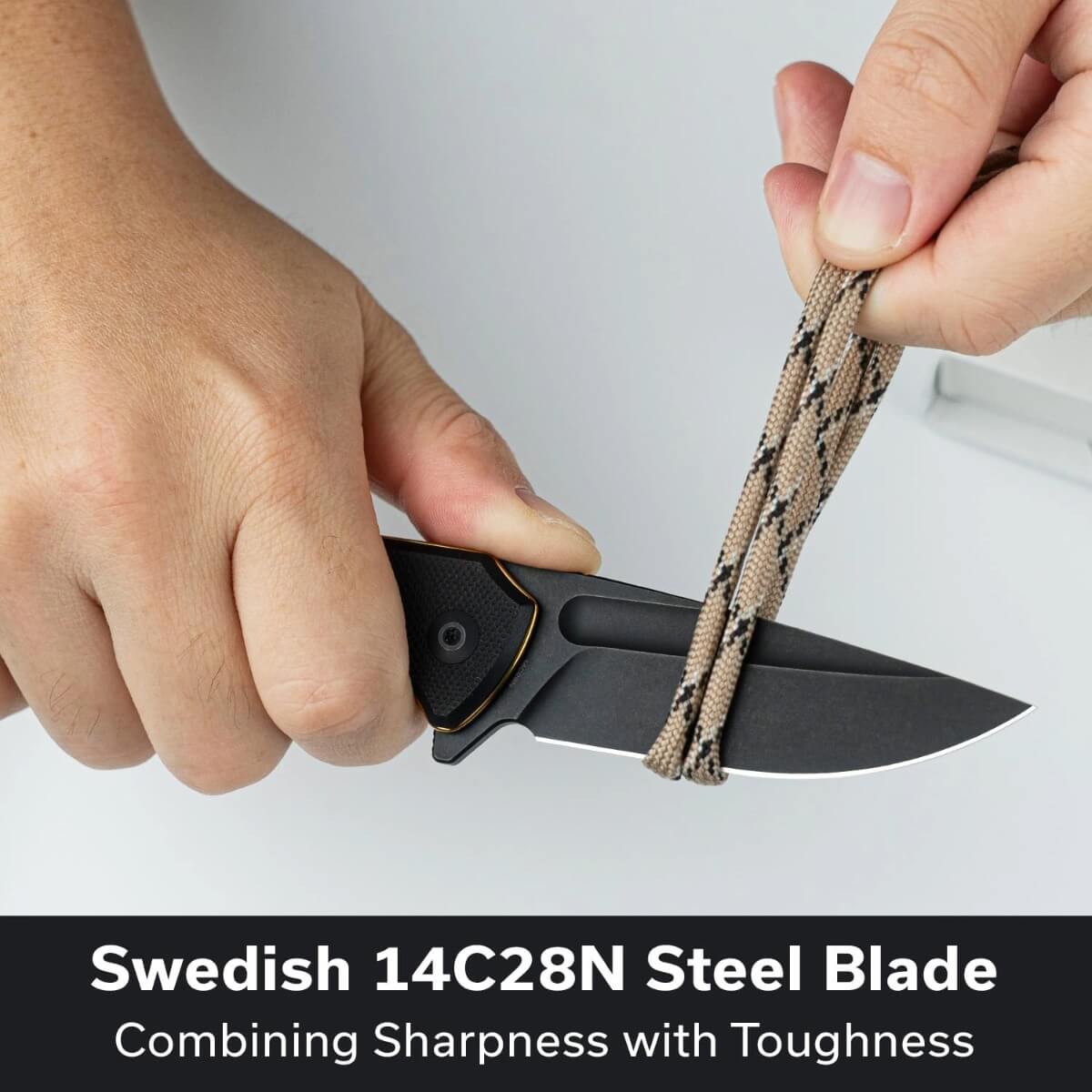 CIVIVI C24040-1 - Voidflare Flipper Folding Knife - Black G10