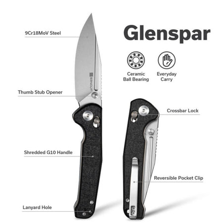 SENCUT SEN-S25046-2 - Glenspar Folding Pocket Knife