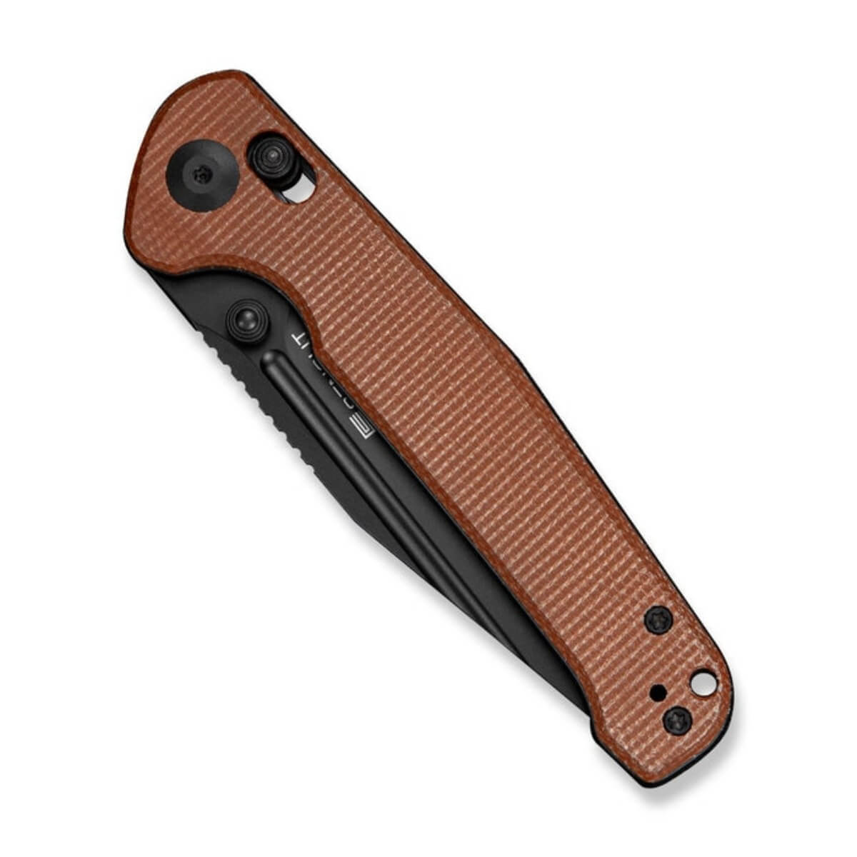 SENCUT SEN-S25046-3 - Glenspar Crossbar Lock Folding Knife - Brown Micarta