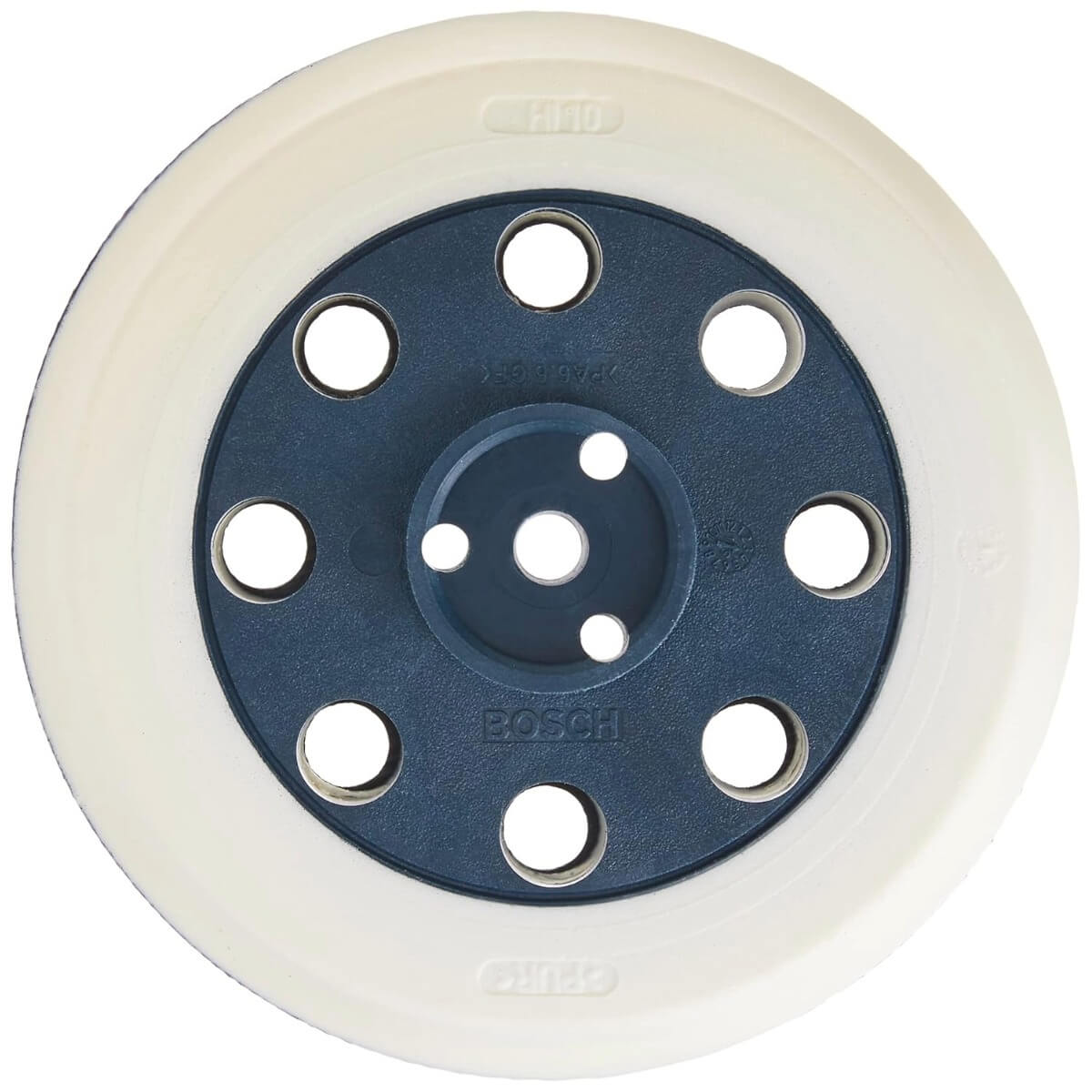 BOSCH RS032 - 5-Inch 8-Hole Hard Hook-and-Loop Sander Backing Pad
