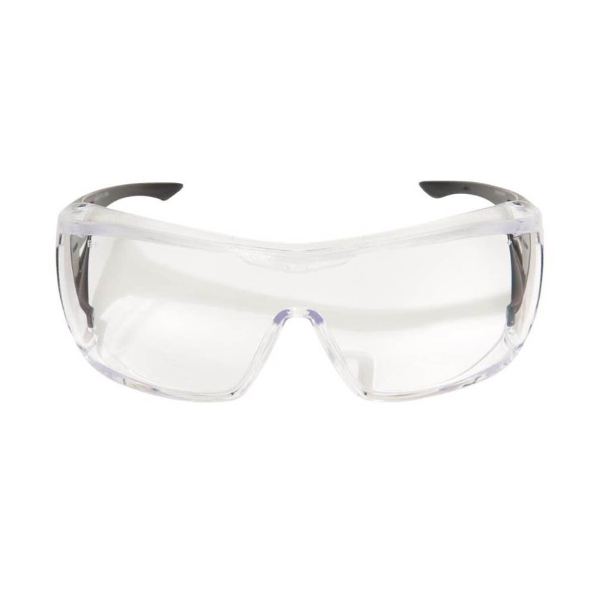 EDGE XF111-L - Ossa Fit-Over Safety Glasses, Clear Lens, Matte Black