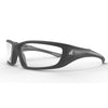 EDGE XR-XL411VS - Robson XL Vapor Shield Safety Glasses - Black Frame, Clear Lens