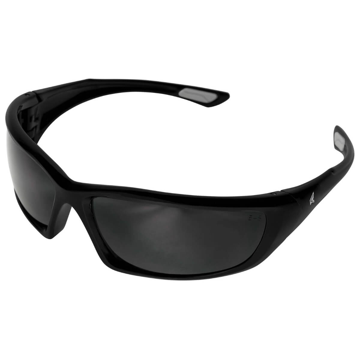 EDGE XR-XL416VS - Robson XL Safety Glasses - Black Frame / Smoke Vapor Shield Lens