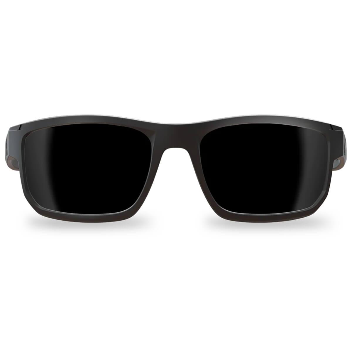 EDGE ZDF176VS - Falcon Tactical Safety Glasses - Matte Black, Clear Vapor Shield Lens