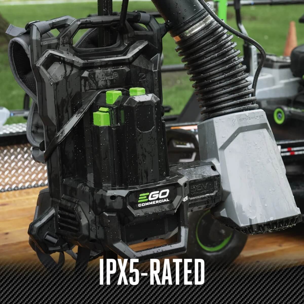 EGO LBPX8006-2 - Commercial Series 800 CFM Backpack Blower Kit with (2) 10.0Ah Batteries