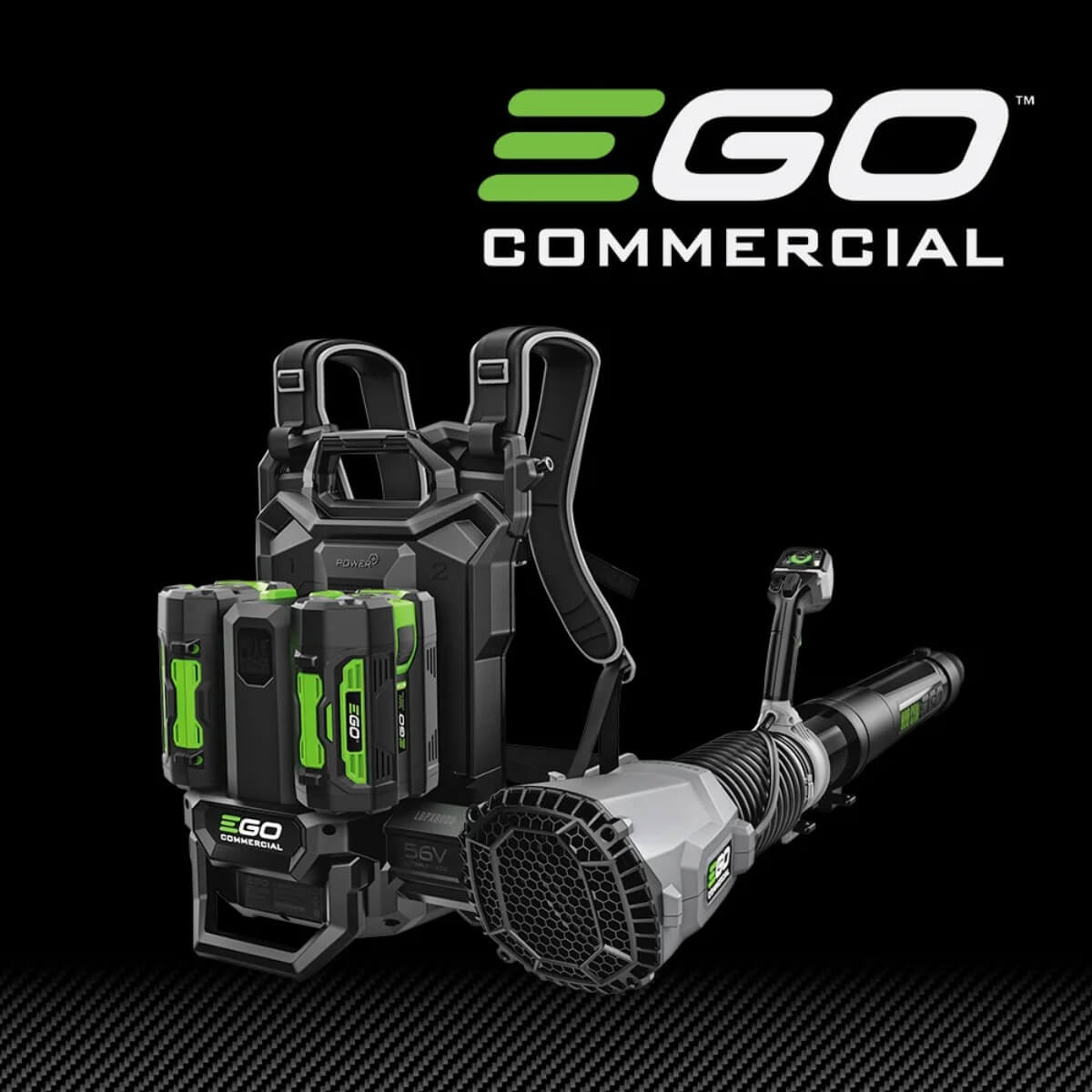 EGO LBPX8006-2 - Commercial Series 800 CFM Backpack Blower Kit with (2) 10.0Ah Batteries