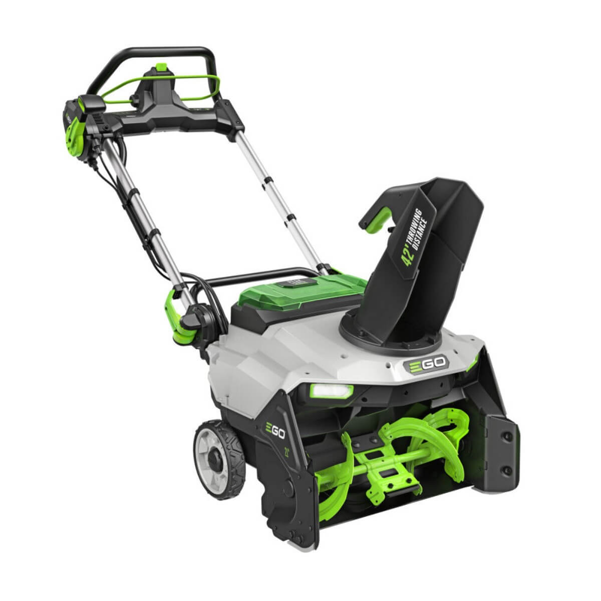 EGO POWER+ SNT2124 - 21" Single-Stage Snow Blower with Peak Power™ (Includes Two 6.0Ah Batteries & 550W Charger)