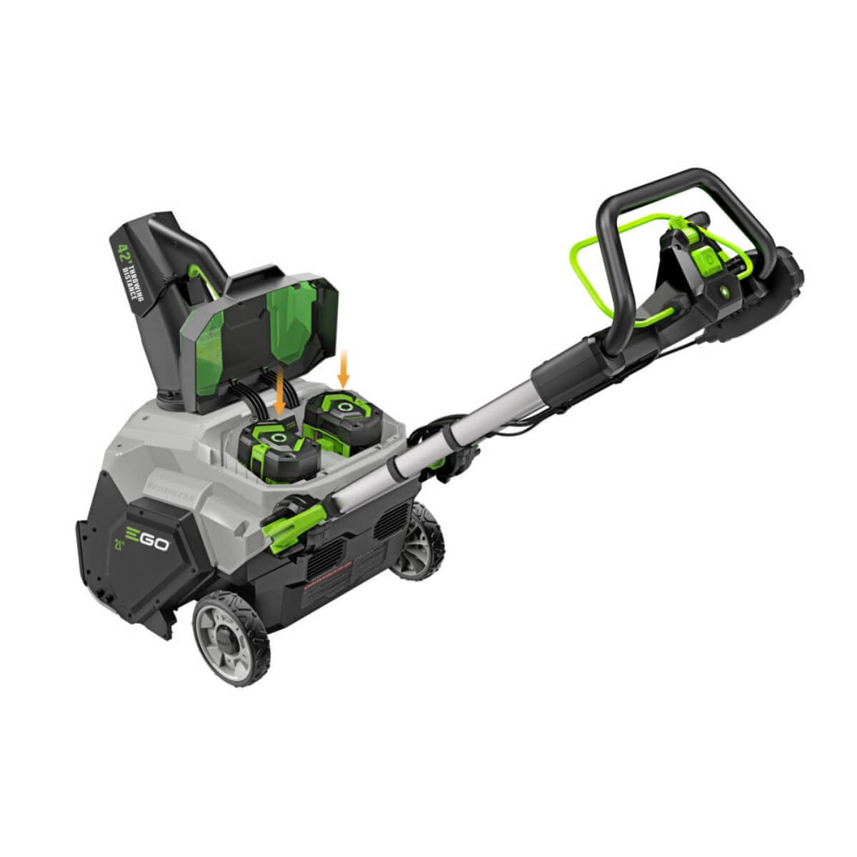 EGO POWER+ SNT2124 - 21" Single-Stage Snow Blower with Peak Power™ (Includes Two 6.0Ah Batteries & 550W Charger)
