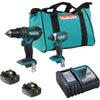 MAKITA DLX2131X5 - 18V LXT Lithium-Ion Cordless 2-Piece Combo Kit