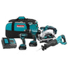 MAKITA DLX4057X1 - 18V LXT Lithium-Ion 4-Tool Cordless Combo Kit