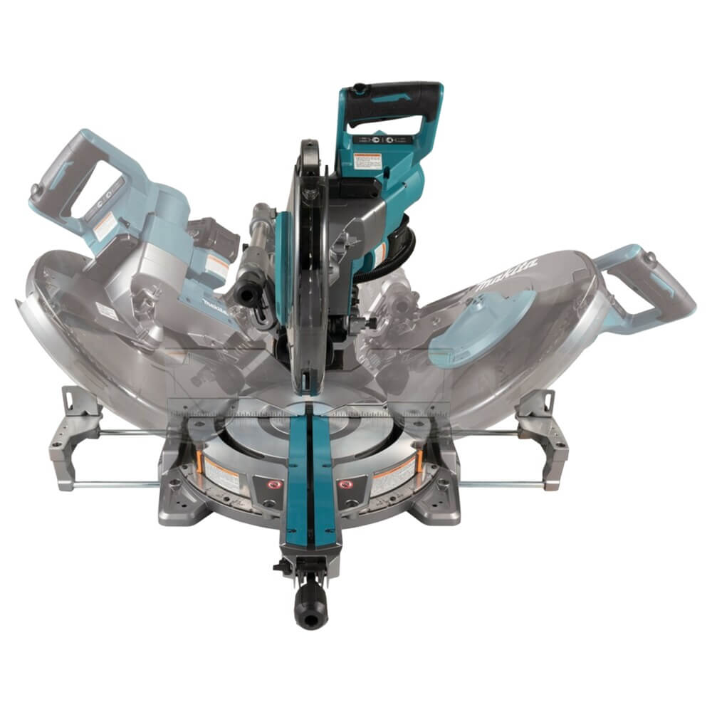 MAKITA LS003GM102 - 40V Max XGT Brushless 12" (305mm) Dual-Bevel Sliding Compound Mitre Saw Kit with AWS