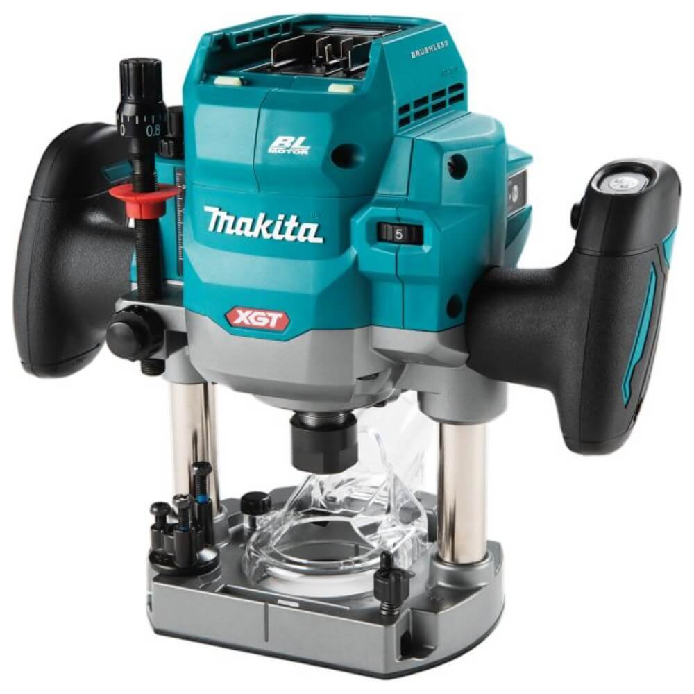 MAKITA RP001GZ01 - 40V Max XGT Brushless 1/2" Plunge Router with AWS (Tool Only)