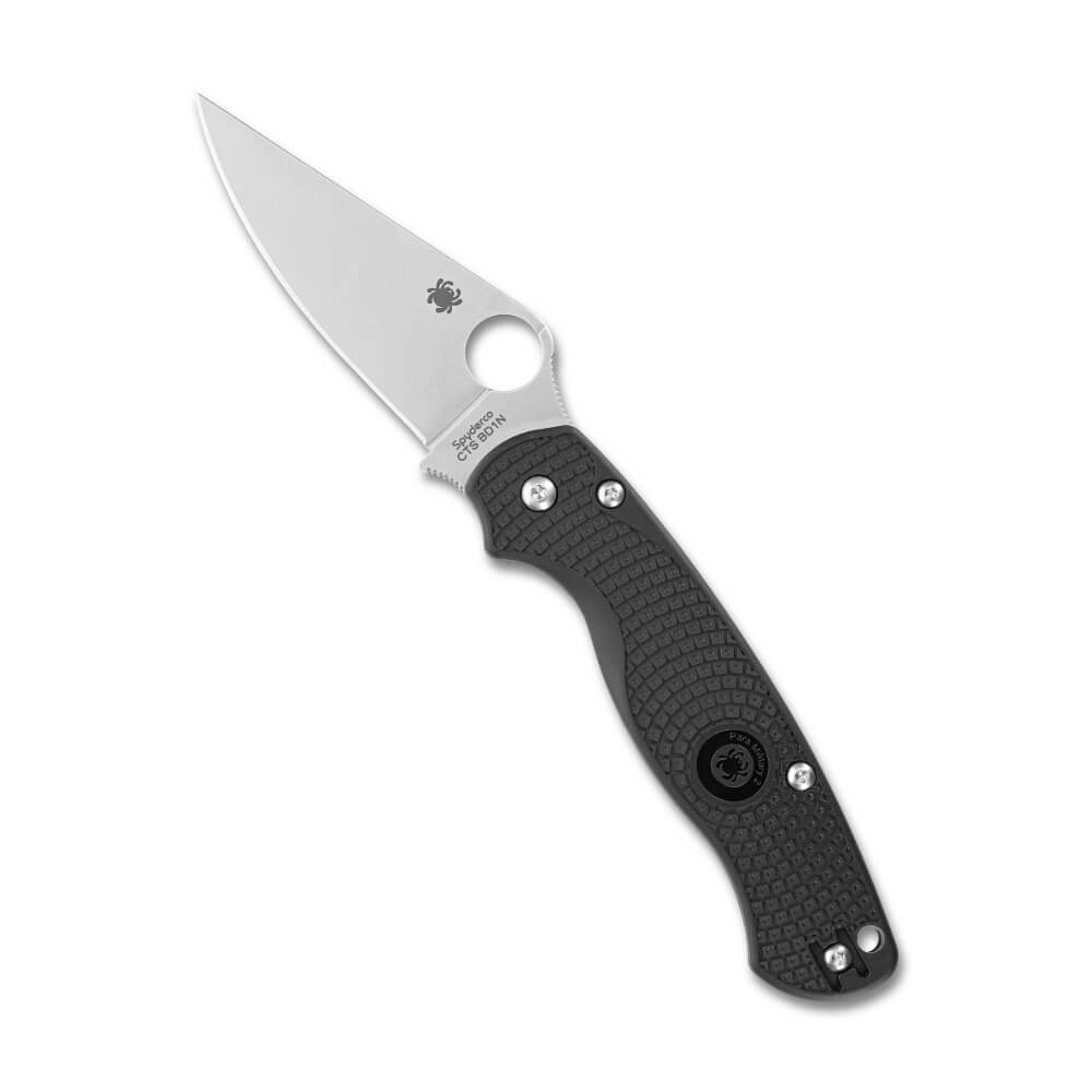 SPYDERCO C81PBBK2 - Para Military 2 Lightweight Black Blade