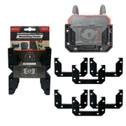STEALTHMOUNTS OM-LOCL-BLK-6 - Mounting Cleats for Milwaukee Packout - Black (6-Pack)