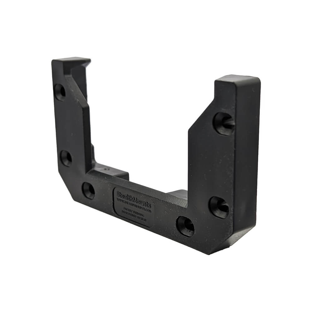 STEALTHMOUNTS OM-LOCL-BLK-6 - Mounting Cleats for Milwaukee Packout - Black (6-Pack)