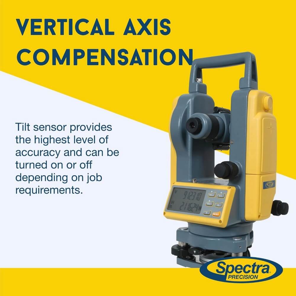 SPECTRA DET-2 - Digital Electronic Theodolite