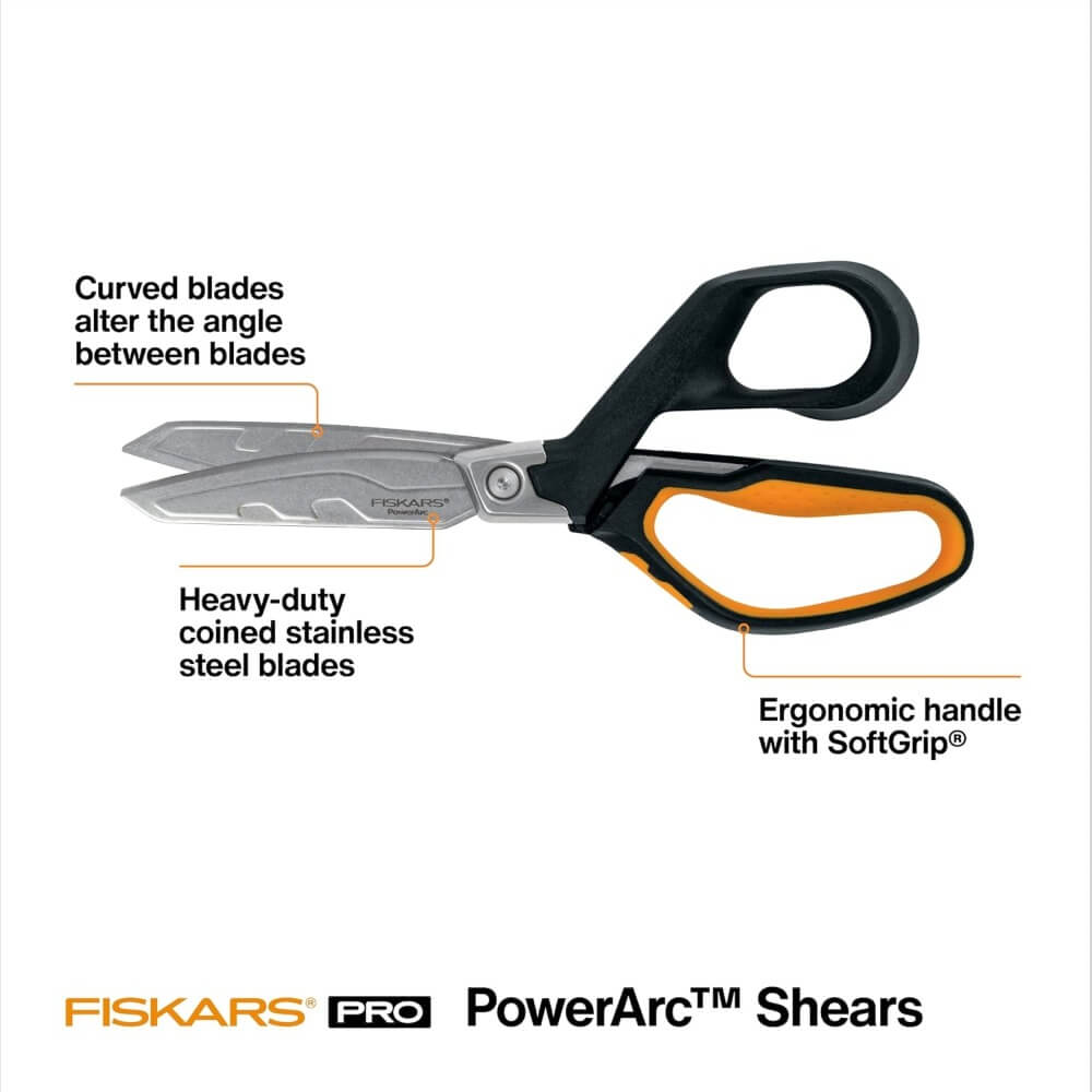 FISKARS FSK-1014 - 8" PowerArc Shears