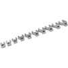 GRAY GT-64910 - 10-Piece 3/8" Drive SAE Open End Crowfoot Wrench Set