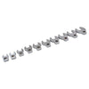 GRAY GT-64913 - 13 Piece 3/8" Dr. Metric Open End Crowfoot Wrench Set