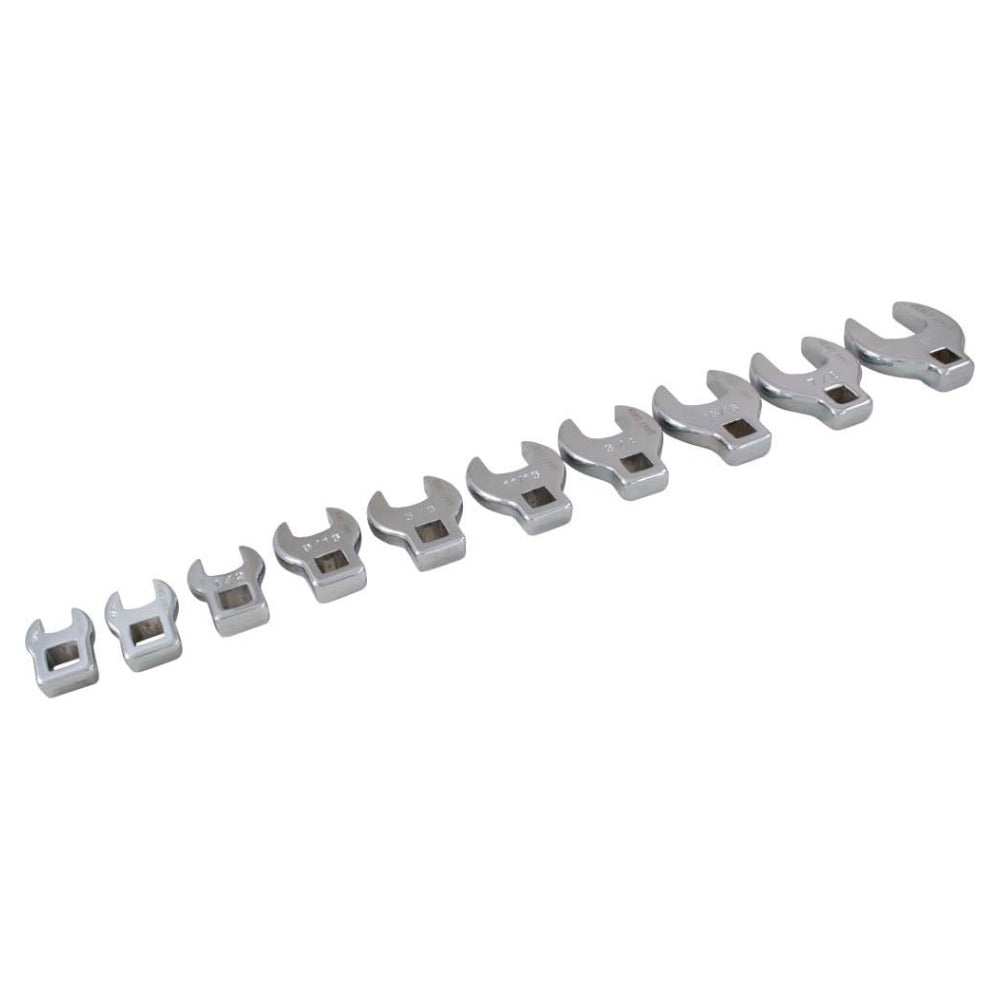 GRAY GT-64913 - 13 Piece 3/8" Dr. Metric Open End Crowfoot Wrench Set