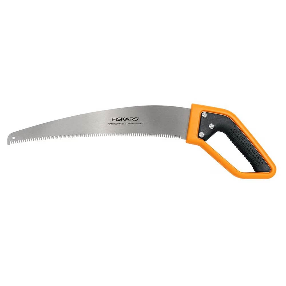 FISKARS FSK-9344 - 15" Fixed Blade Saw PowerTooth D-Handle Softgrip
