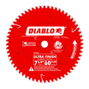 DIABLO D0760A - 7-1/4 in. x 60 Teeth Ultra Finish Circular Saw Blade