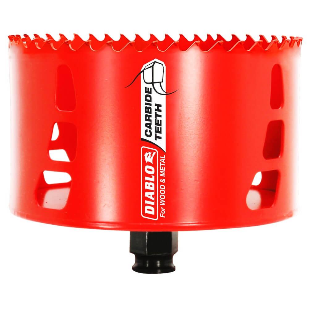DIABLO DHS4500CT - 4-1/2 in. Carbide Teeth Hole Saw for Wood and Metal