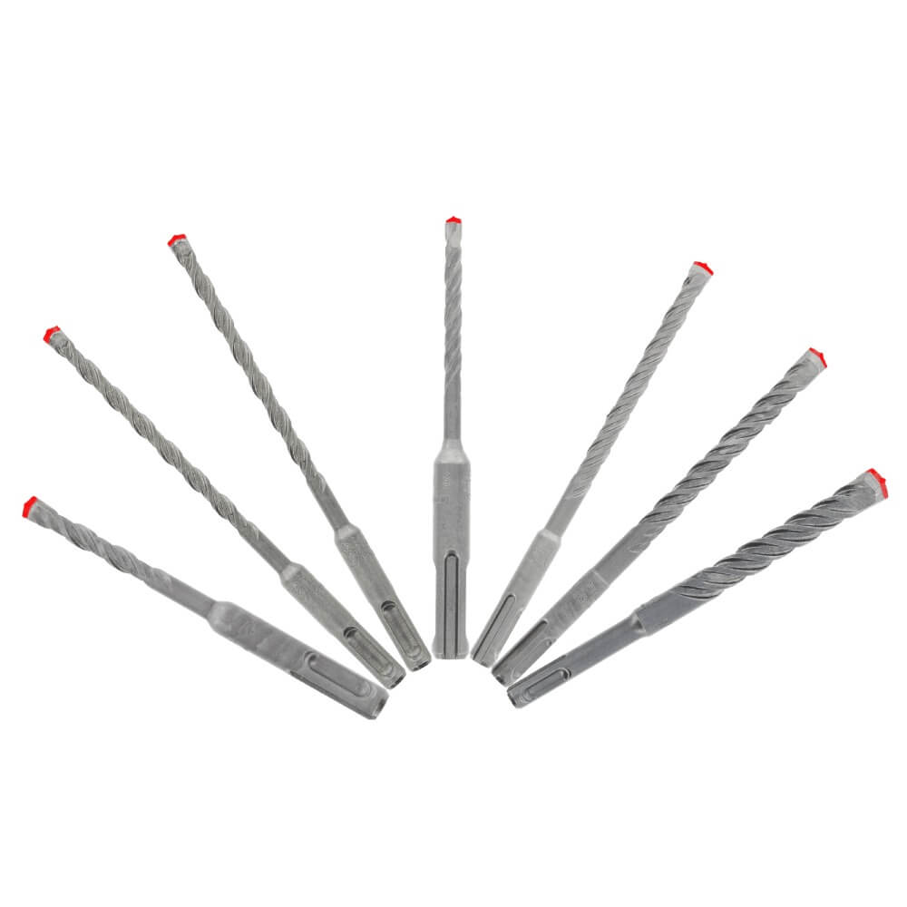 DIABLO DMAPL9920-S7 - 7-Piece Rebar Demon™ SDS-Plus 4-Cutter Full Carbide Head Hammer Drill Bit Set