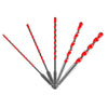 DIABLO DMARG1220-S5 - 5-Piece SPEEDemon Red Granite PLUS Carbide-Tipped Hammer Drill Bit Set