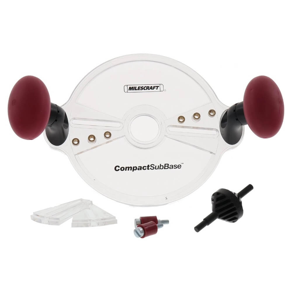 MILESCRAFT 1225 - Compact Sub Base Universal Router Plate