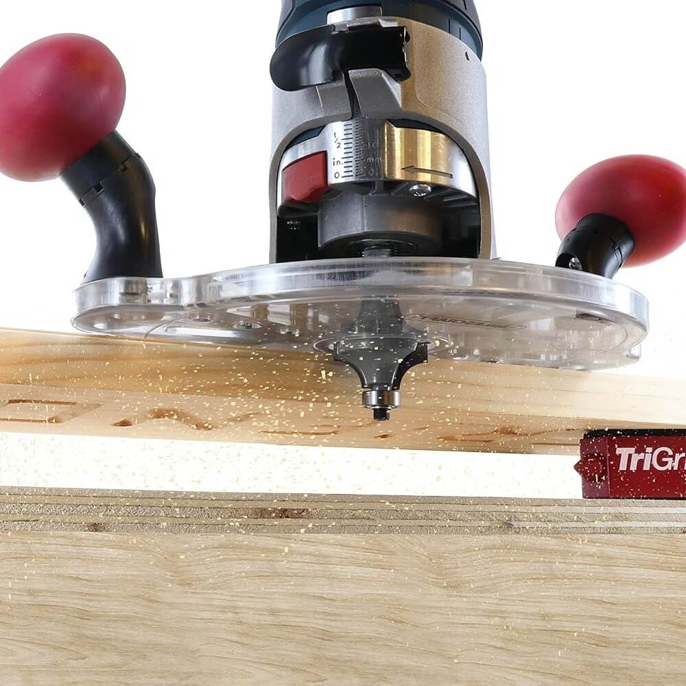 MILESCRAFT 1225 - Compact Sub Base Universal Router Plate