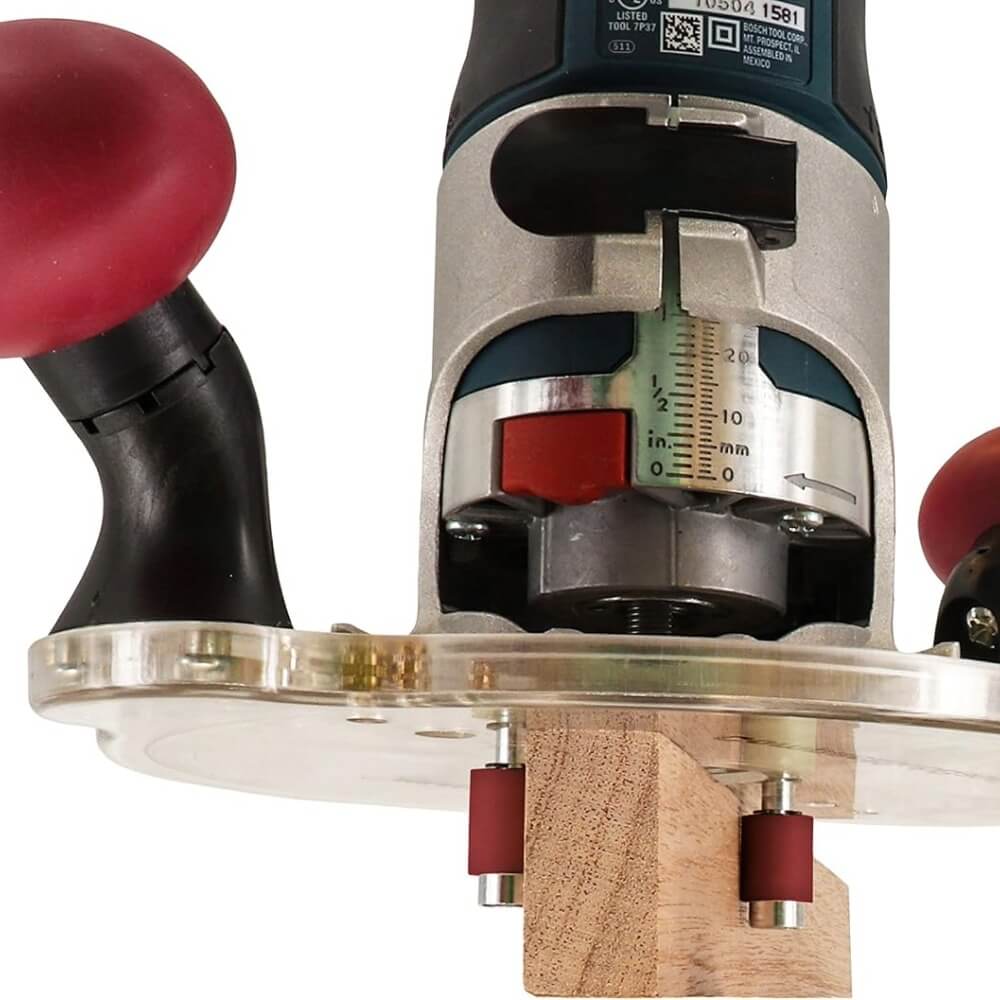 MILESCRAFT 1225 - Compact Sub Base Universal Router Plate