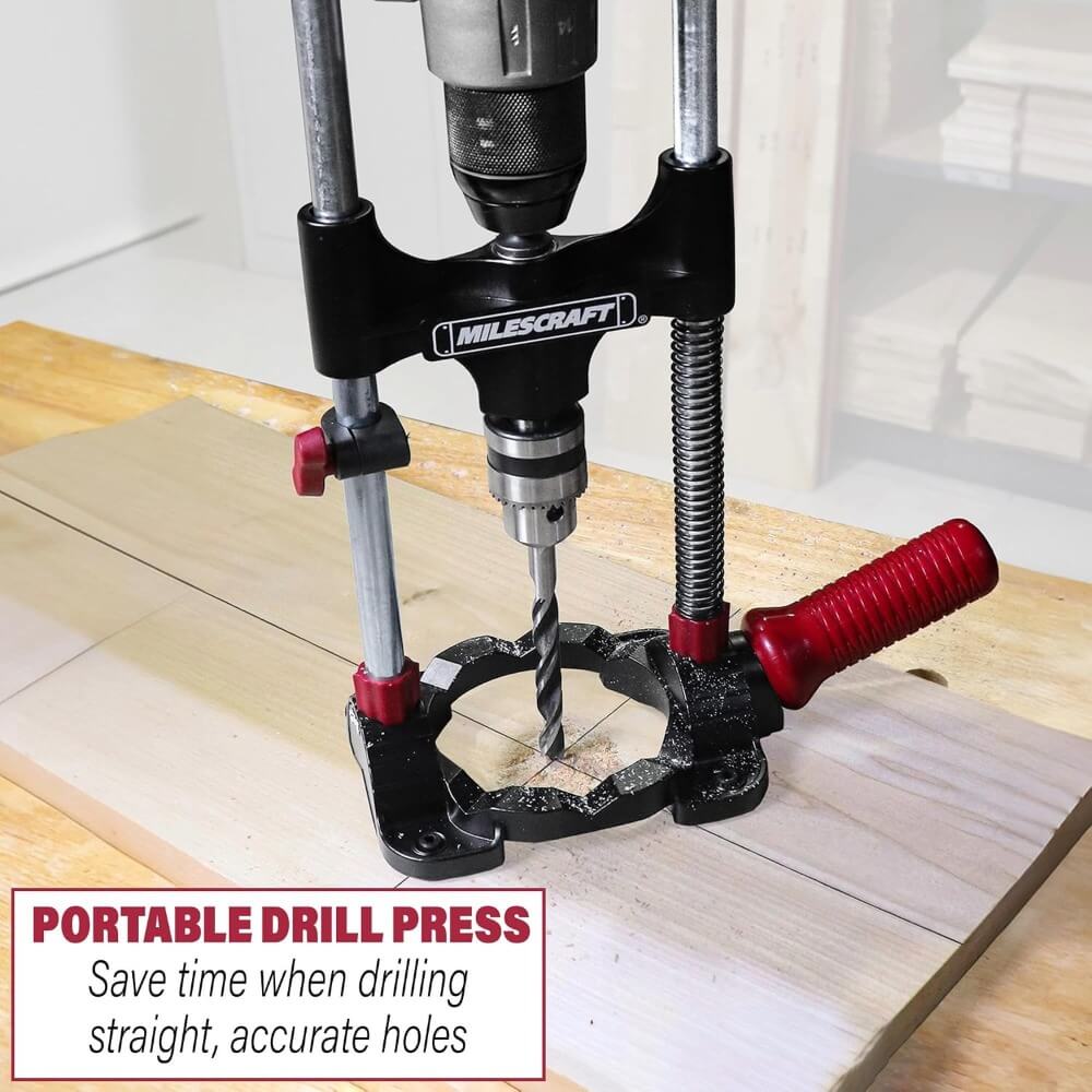 MILESCRAFT 1318 - DrillMate Portable Drill Guide