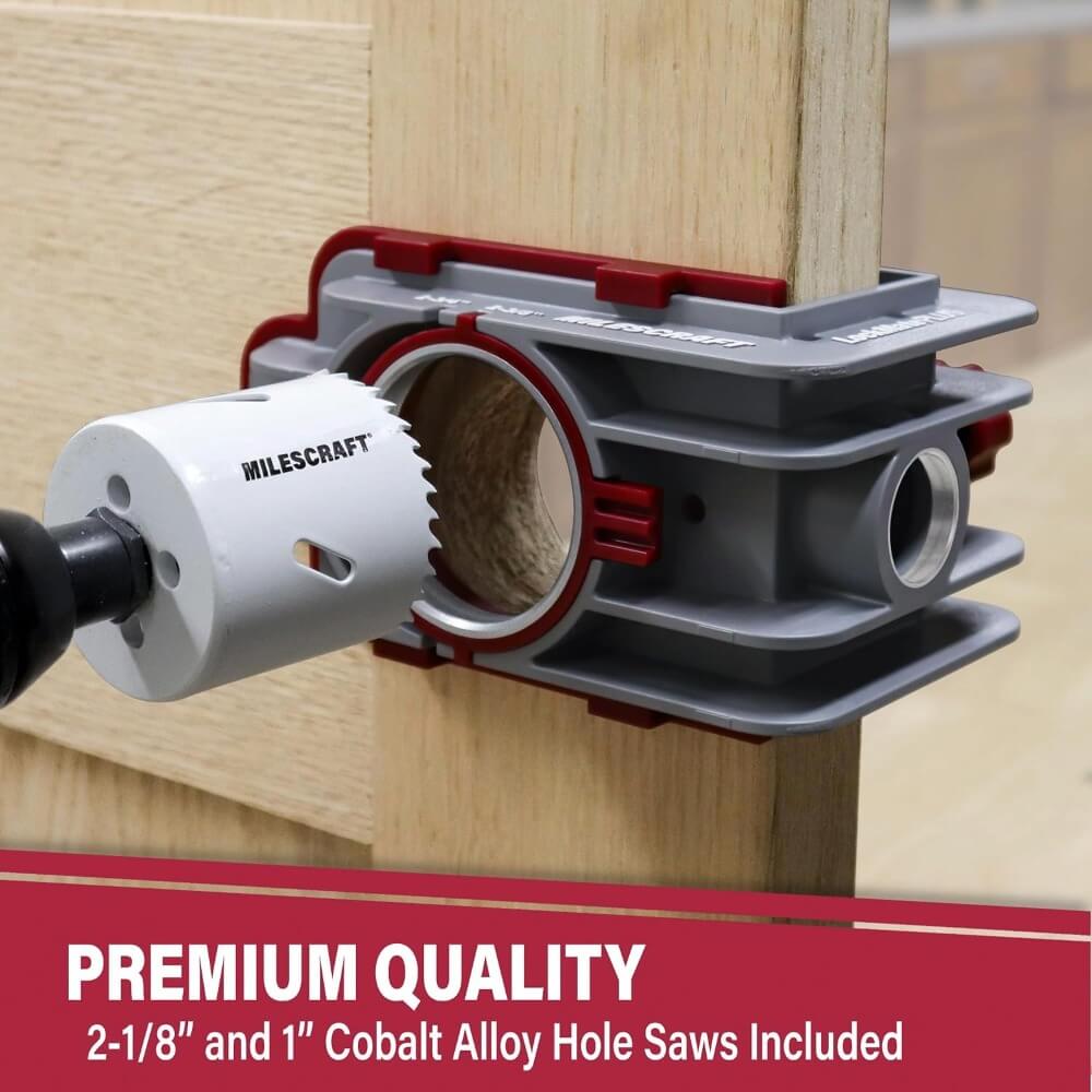 MILESCRAFT 1338 - LockMatePLUS™ Self-Clamping Door Lock Installation Kit