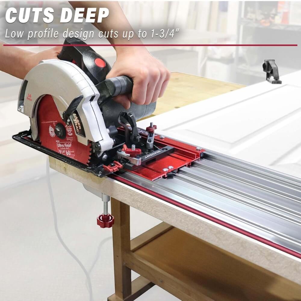 MILESCRAFT 1409 - TrackSawGuide™ Universal Circular Saw Guide System