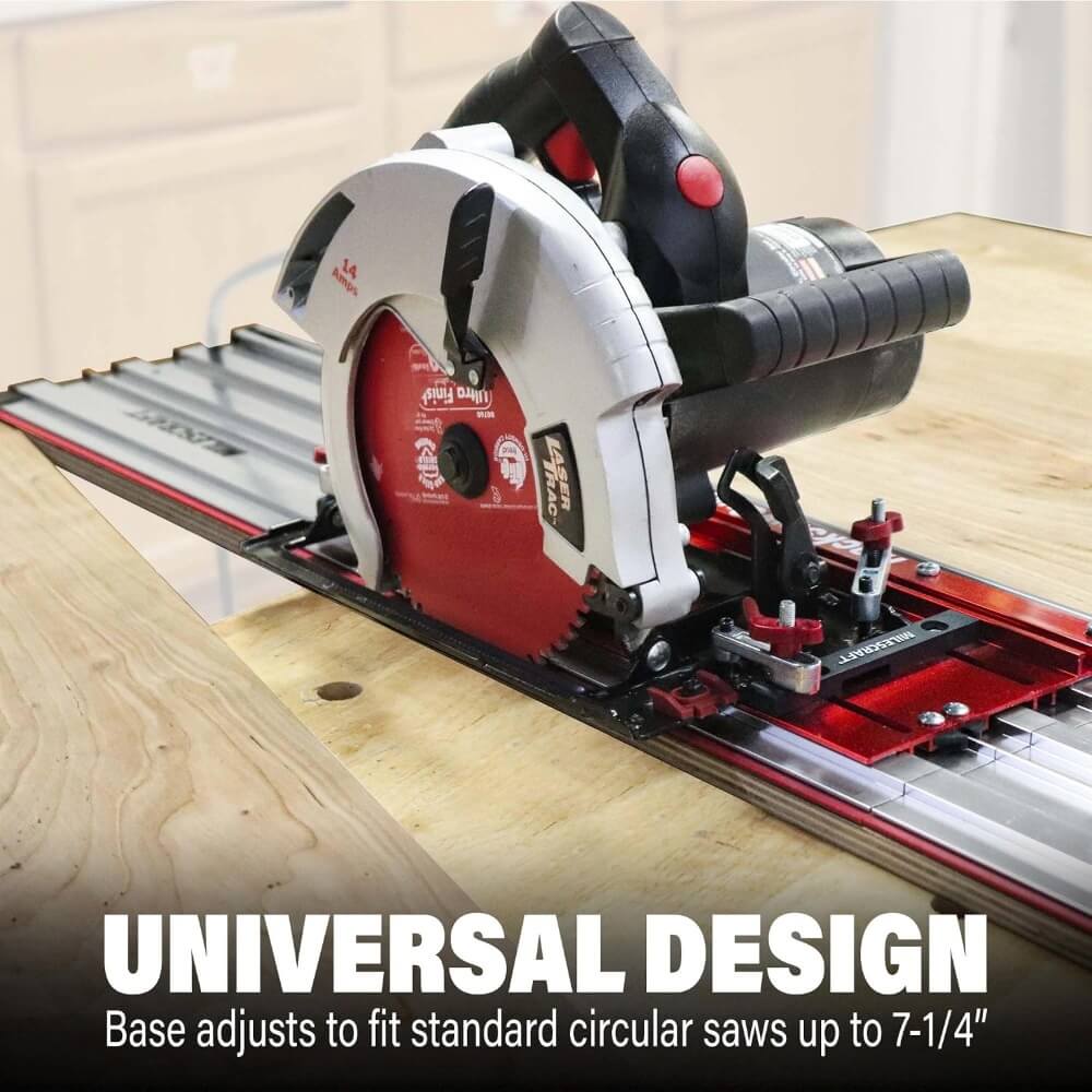 MILESCRAFT 1409 - TrackSawGuide™ Universal Circular Saw Guide System