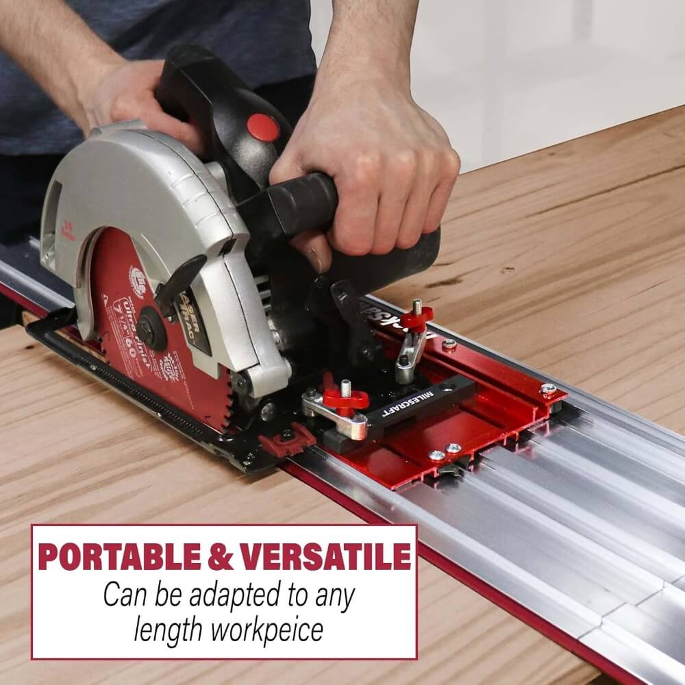 MILESCRAFT 1409 - TrackSawGuide™ Universal Circular Saw Guide System
