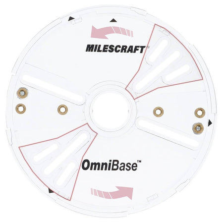 MILESCRAFT 6202 - OmniBase Universal Router Base Plate