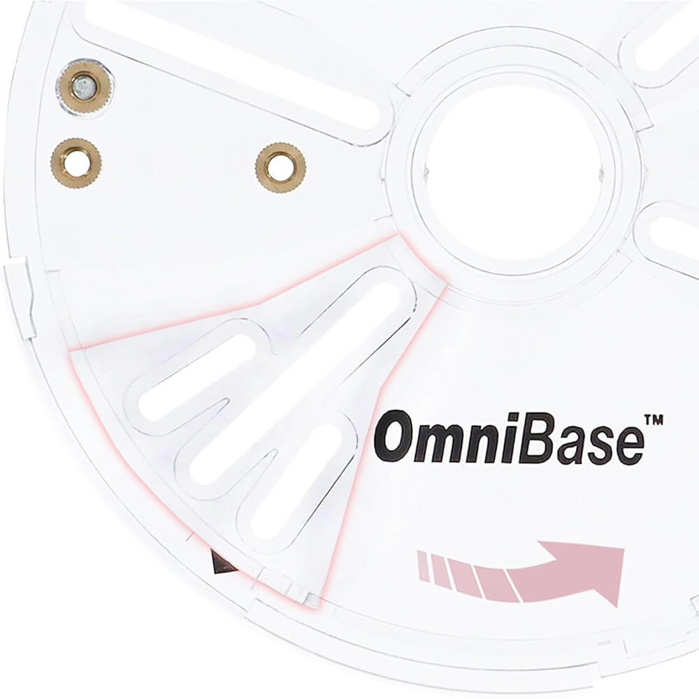 MILESCRAFT 6202 - OmniBase Universal Router Base Plate